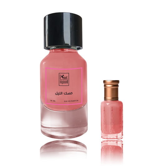 مسك الليل بماء زمزم مع ربع تولة هدية