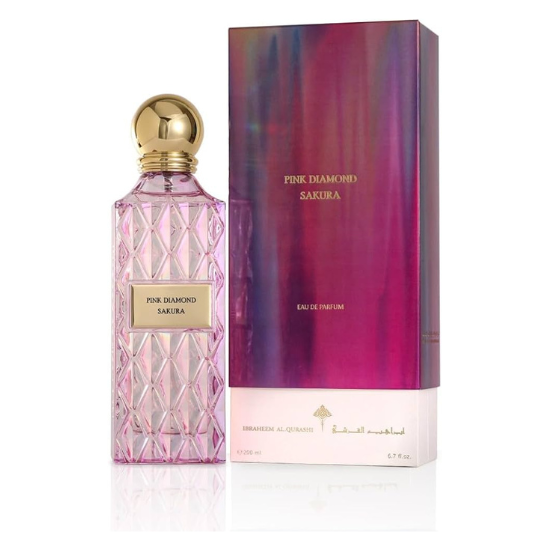 عطر إبراهيم القرشي ساكورا بينك دايموند 200 مل