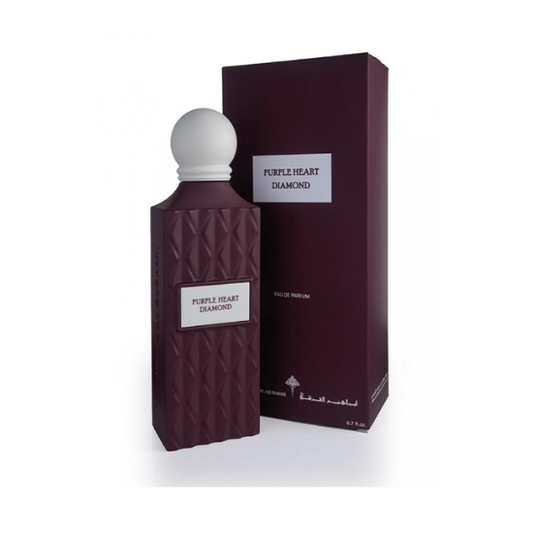 عطر إبراهيم القرشي بيربل هارت دايموند الأصلي - 200 مل