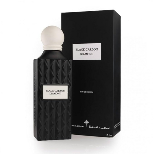 عطر إبراهيم القرشي بلاك كاربون دايموند الأصلي - 200 مل