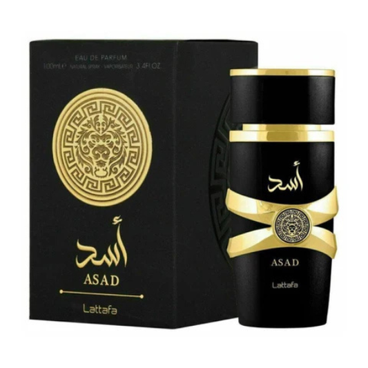 عطر أسد زنجبار الأسود من لطافة - 100 مل أصلي بالعلبة