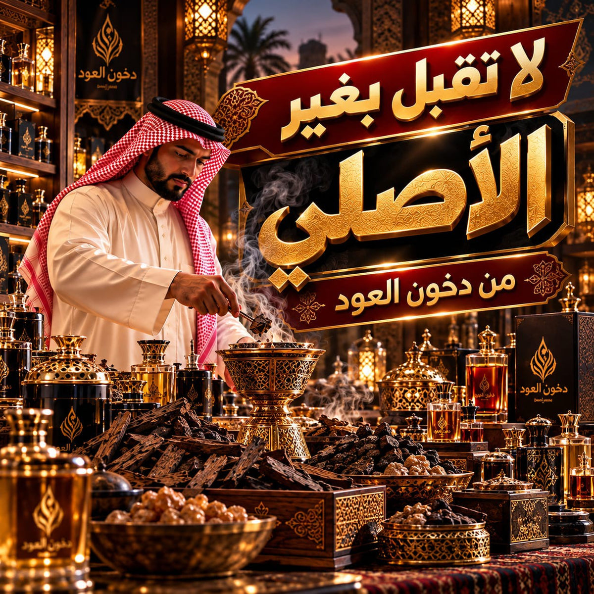 منتجات دخون العود