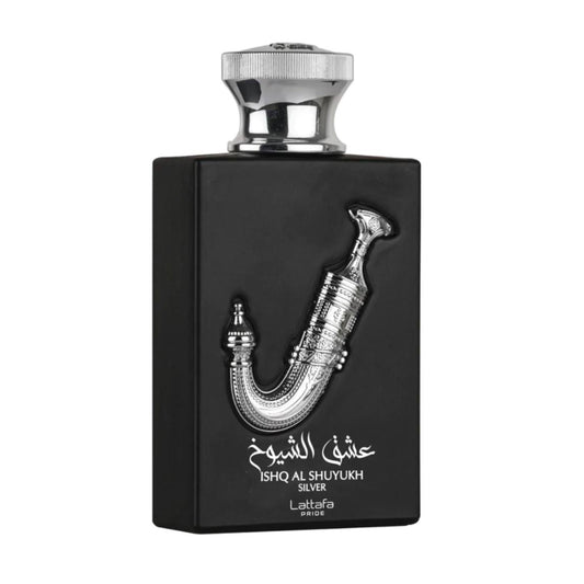 عطر عشق الشيوخ فضي من لطافه